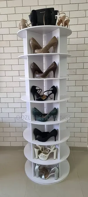 6 Layers Rotating Shoes Rack