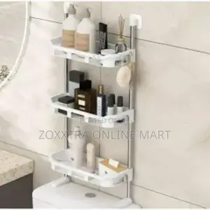 Adjustable 2 Or 3 Layer Bathroom Storage Rack