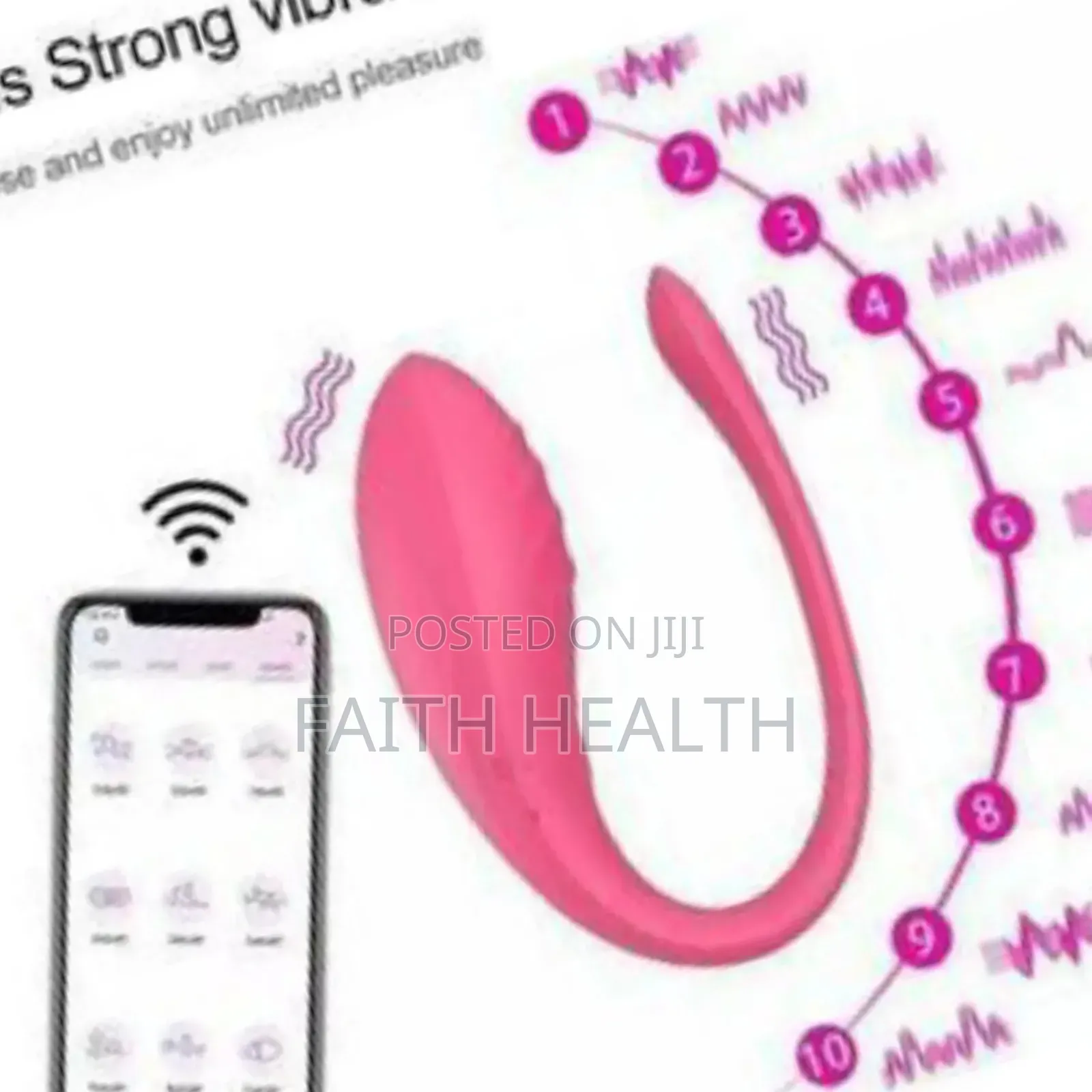 Flamingo Bluetooth Wearable Clit Stimulator App Vibrator