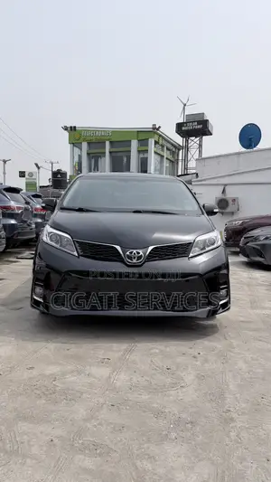 Toyota Sienna Limited Premium AWD (3.5L 6cyl 8A) 2018 Black