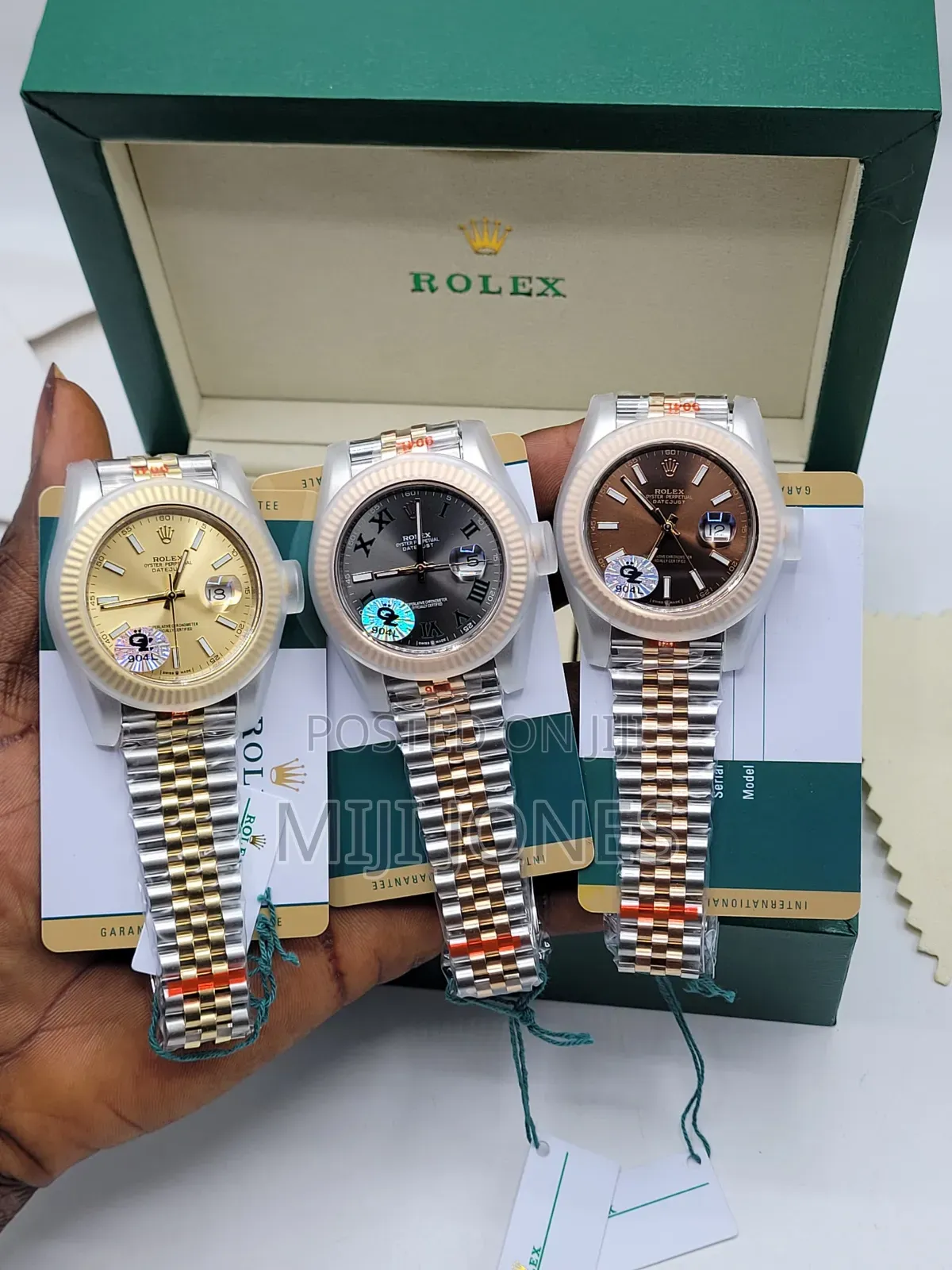 Super Clone Two‐Tone Datejust – 3 Distinct Looks, Available Separately