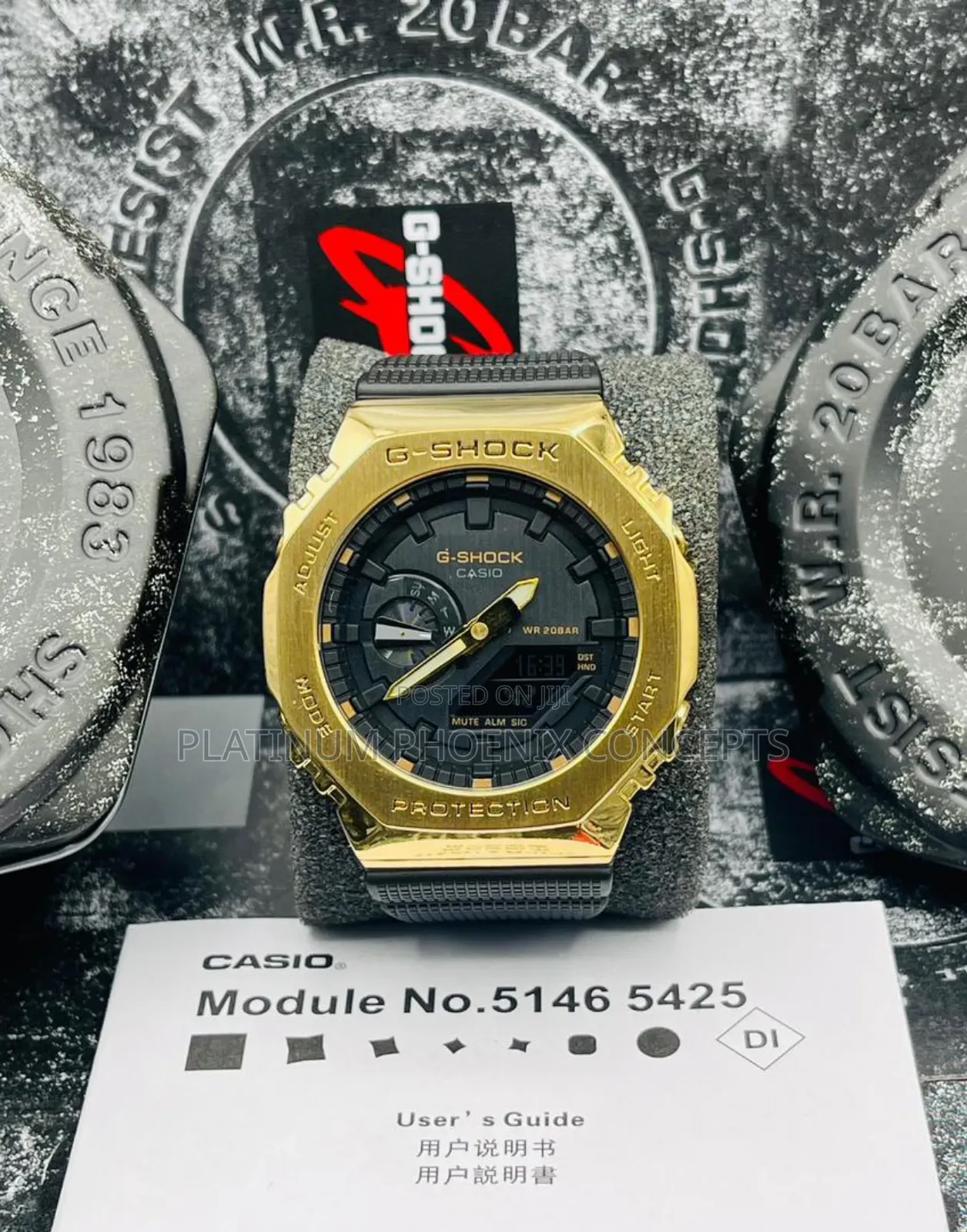 Original G-Shock Wristwatch Full Boxed With a Manual