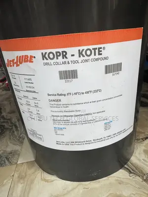 Jet-lube Kopr-kote Drill Collar Tool Joint Compound.