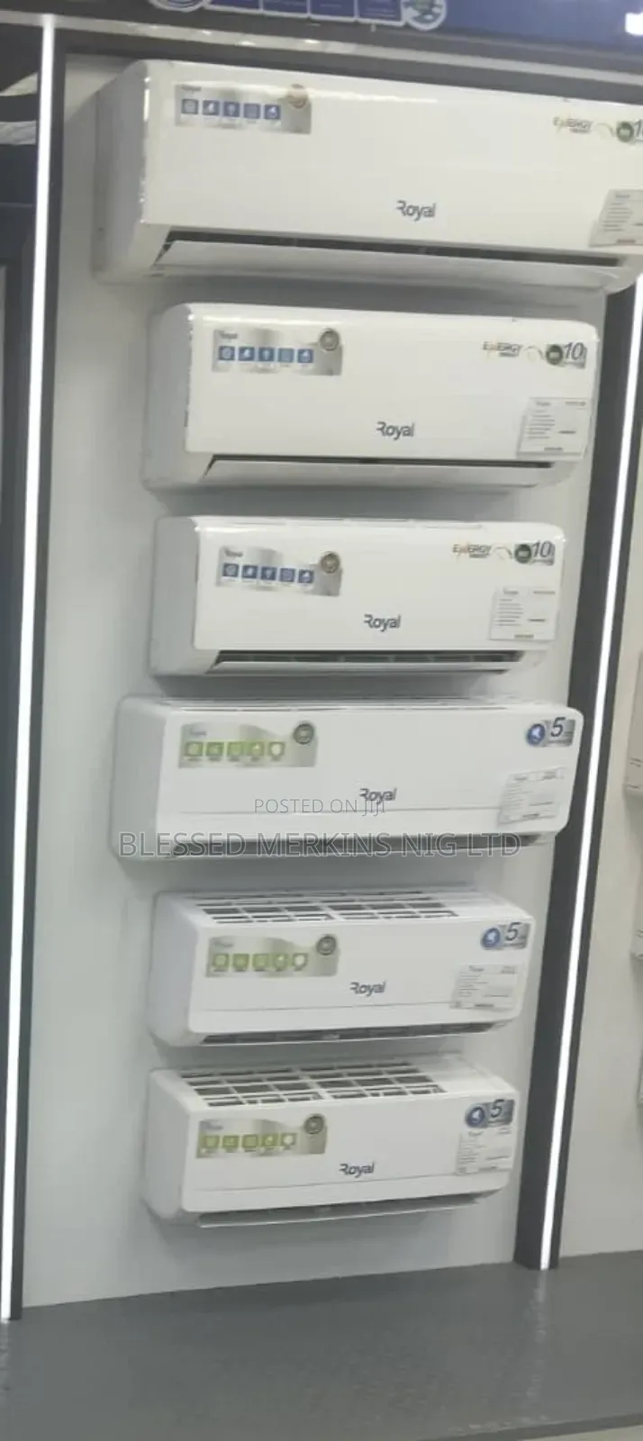 Royal Split Unit Air Conditioner 1.HP 285,000