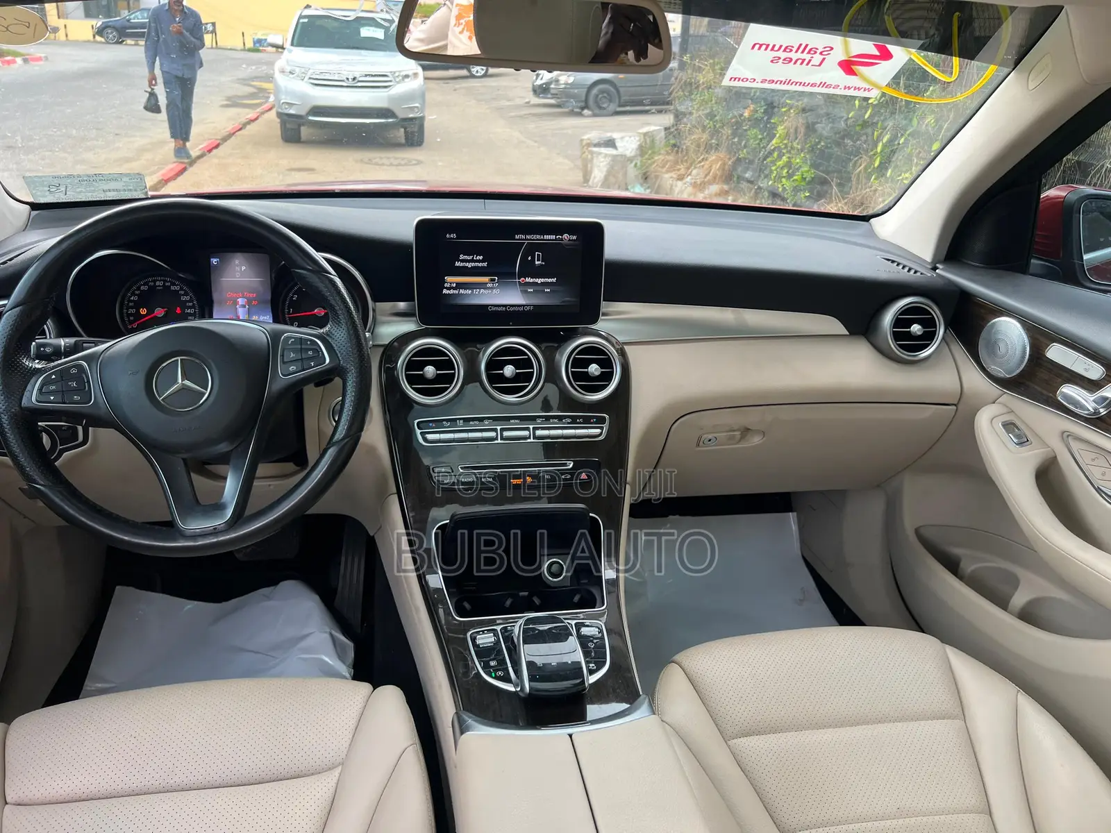 Mercedes-Benz GLC-Class 2017 Red