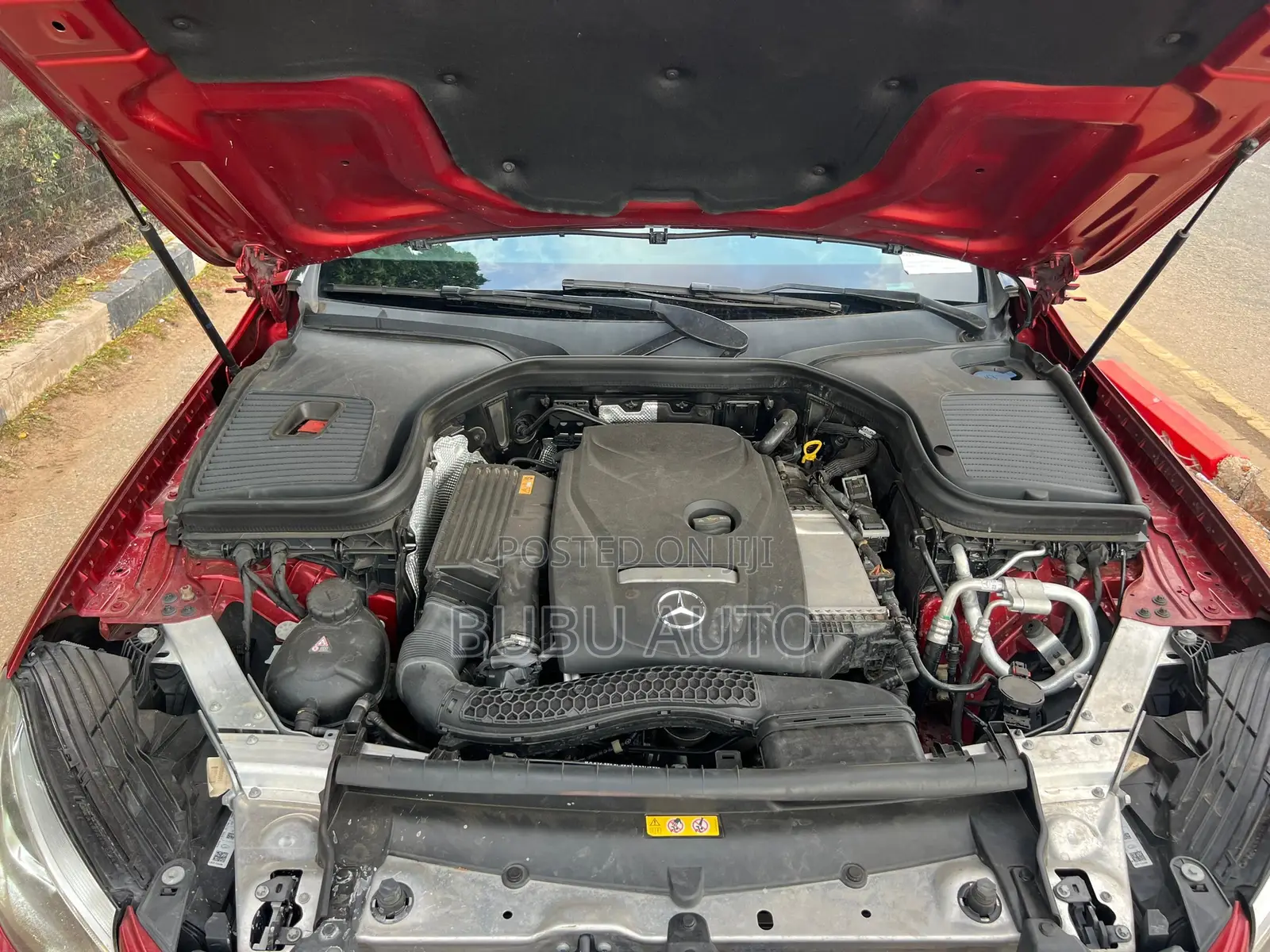 Mercedes-Benz GLC-Class 2017 Red