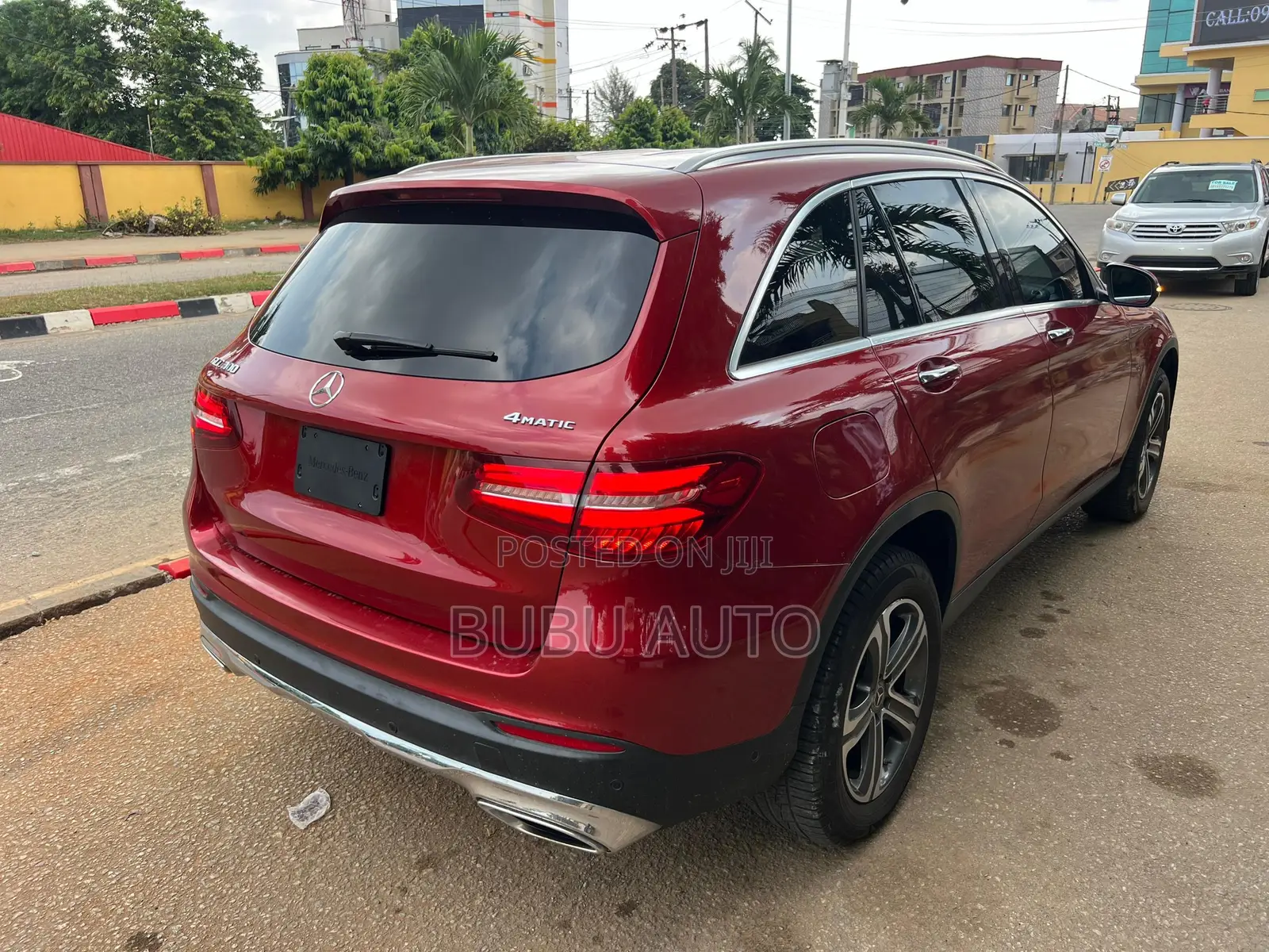 Mercedes-Benz GLC-Class 2017 Red