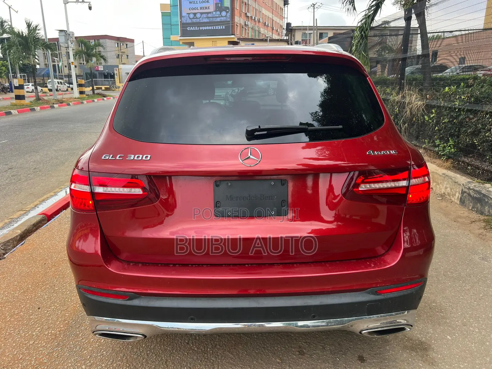 Mercedes-Benz GLC-Class 2017 Red