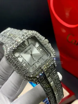 'High Quality Stoned Wrist Watch (Chain)