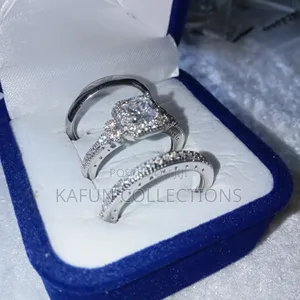 High Quality Elegant Wedding Rings Set