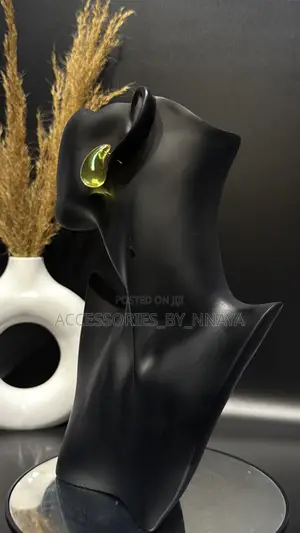 Yellow Hoop Earrings