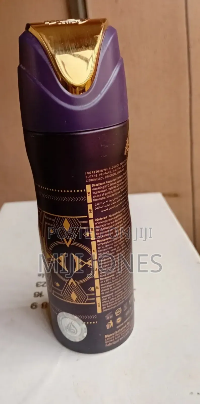 Amethyst Lataffa Deodorant Body Spray