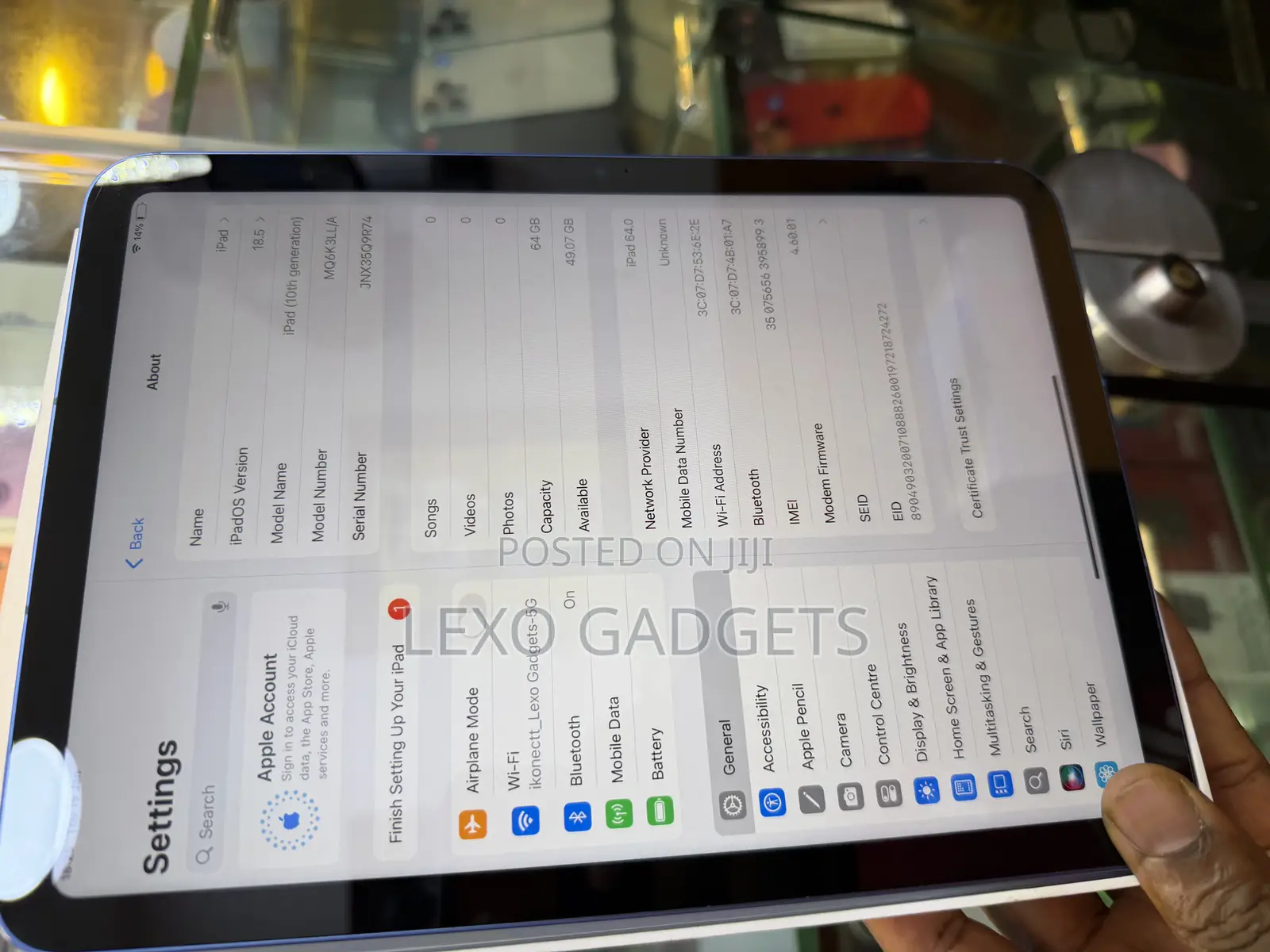 Apple iPad (2025) 64 GB Blue