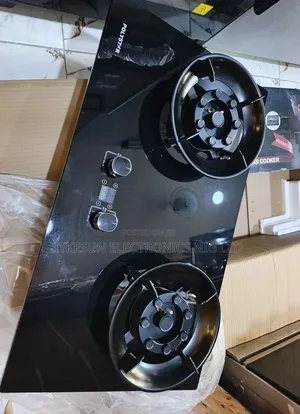 Original Quality Polystar Inbuilt Flips Up 2 Burners Gas Cooker Hob