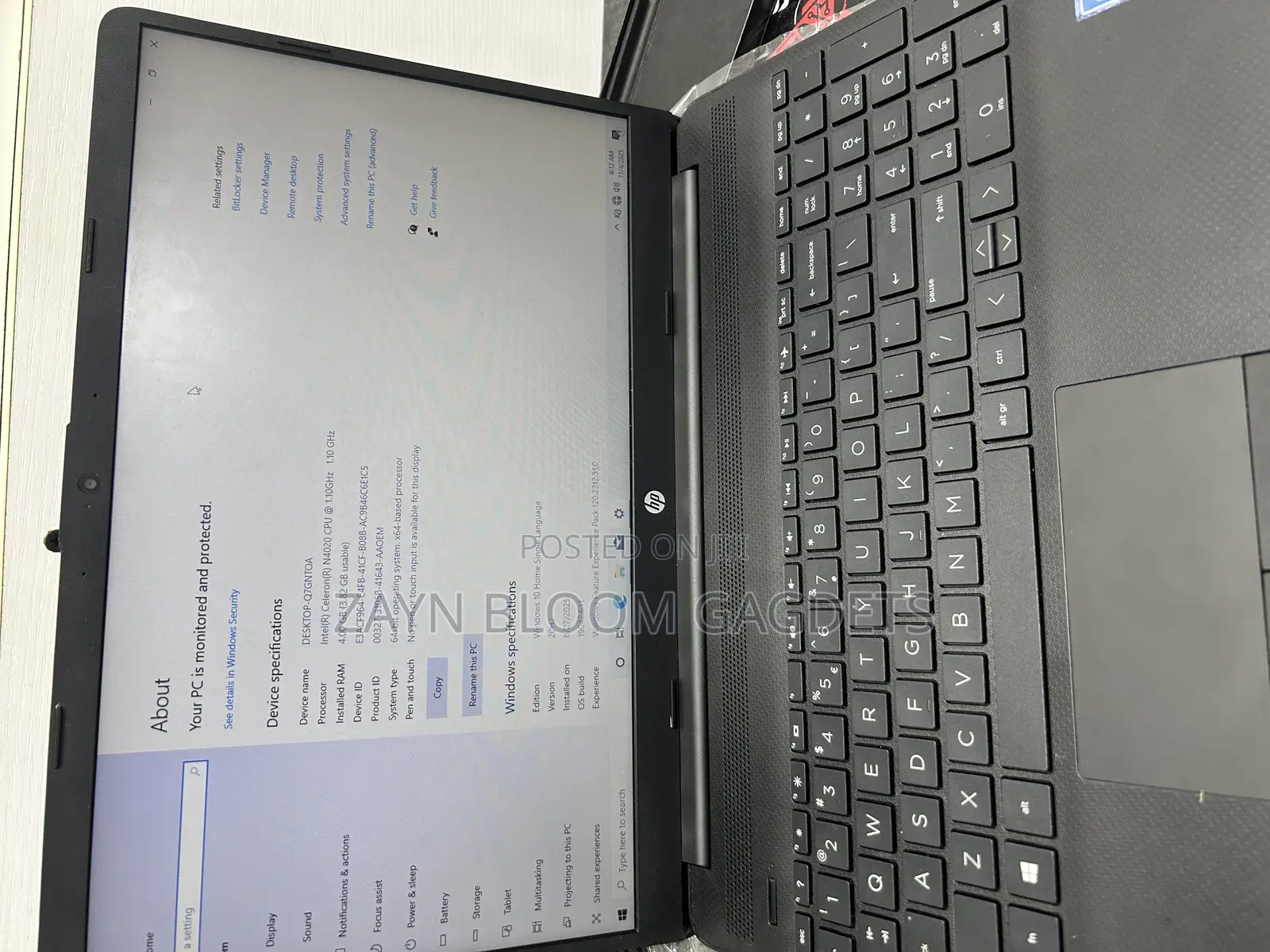 Laptop HP 15 8GB Intel Celeron HDD 500GB
