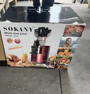 Sokany Slow Juicer With 3 Pin Plug