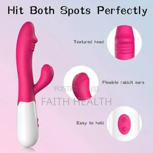 G Spot Rabbit Vibrator for Women,Usb Rechargeable Dildo Vibrator