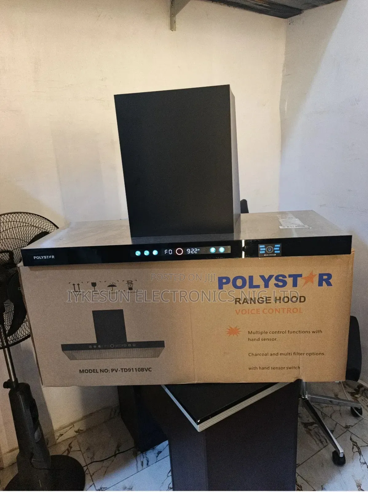Original Polystar New Design Voice Command Control Heat Extractor 90cm