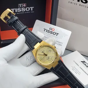 Tissot Leather Strap Watch