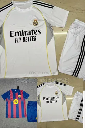 Jerseys Tops and Shorts for Adults L Xl XXL