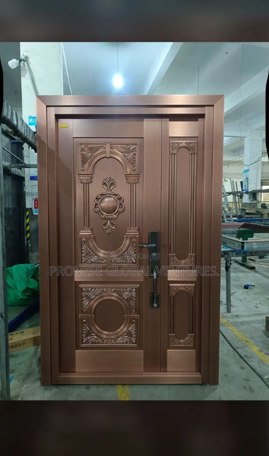 Copper Bulletproof Door