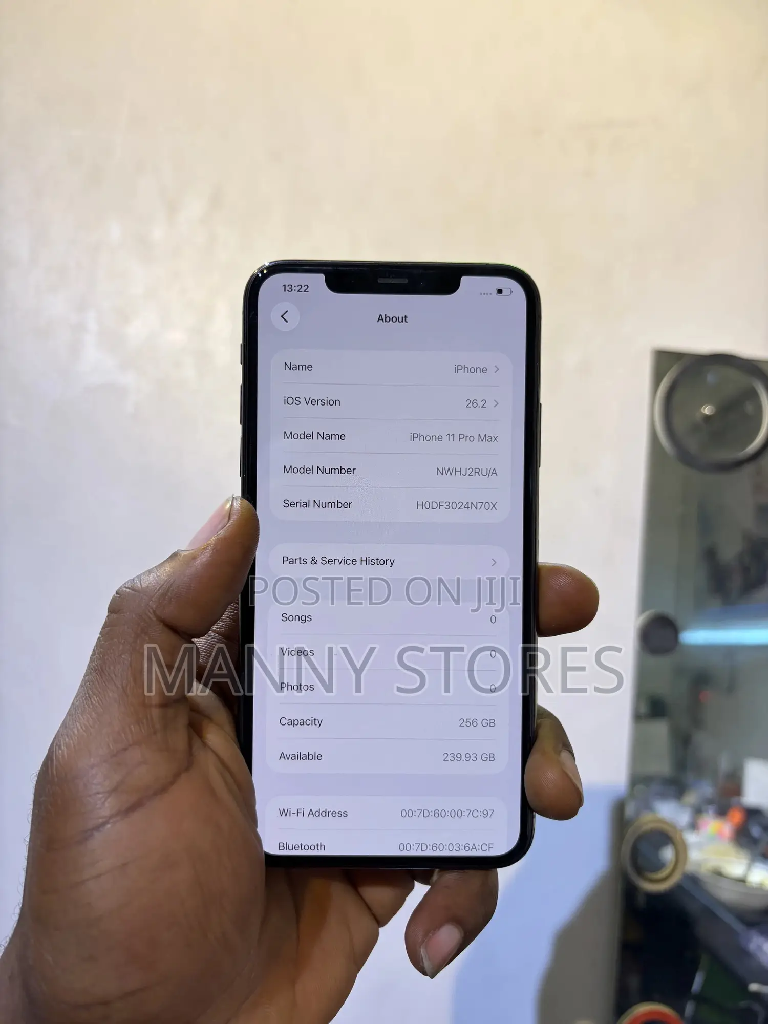 Apple iPhone 11 Pro Max 256 GB Black