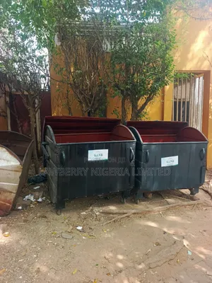 Complete 1.5mm Chaka Plate Industrial Waste Bin