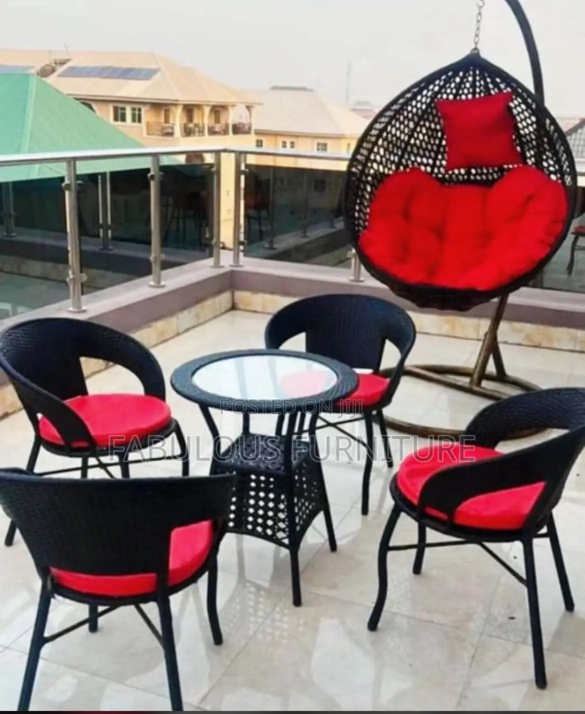 Rattan Outdoor Dining Set