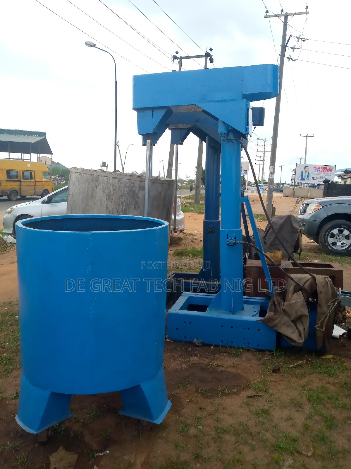 Hydraulic Paint Mixer