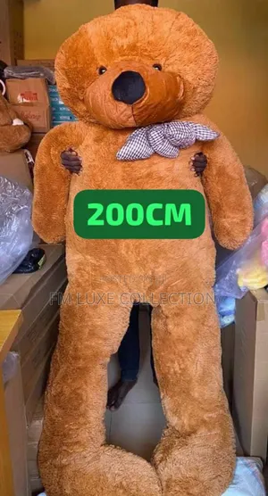 200cm Giant Teddy Bear – Big, Soft Perfect for Love Gifts