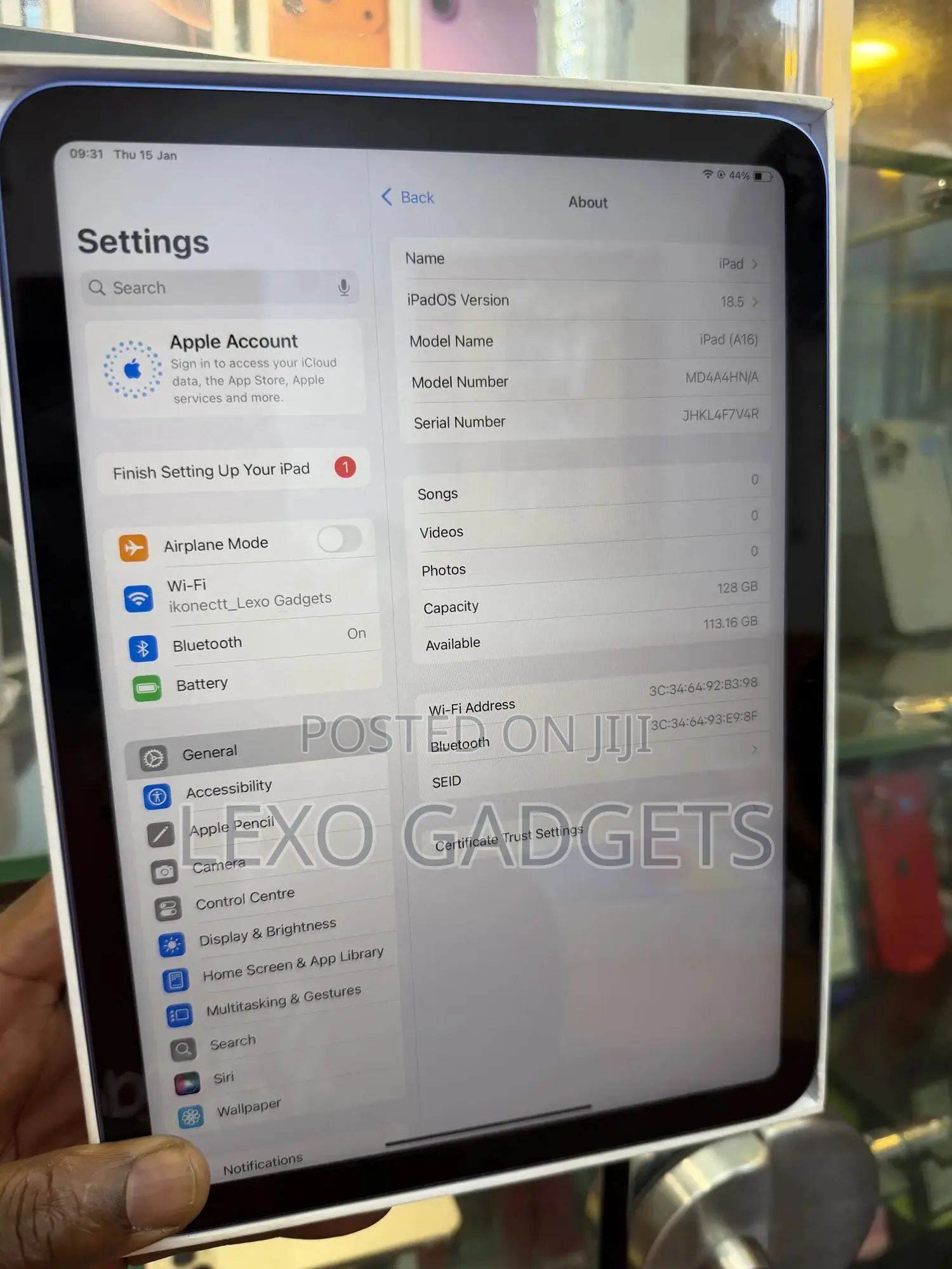 Apple iPad (2025) 128 GB Blue