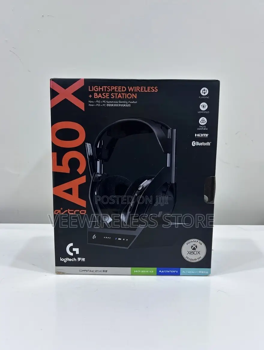 Logitech G Astro A50 X Wireless Gaming Headset + Base