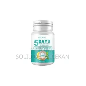 5 Days Tooth Powder Teeth Whitening Kit -50g