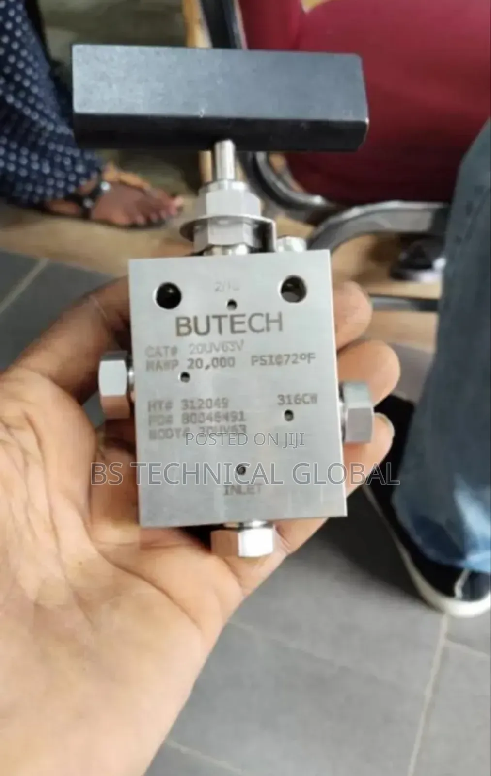 Autoclave Engineers Valve 3/8" 3-Way