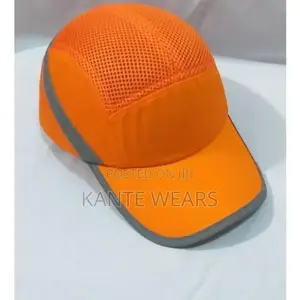Safety Reflective Cap - Orange