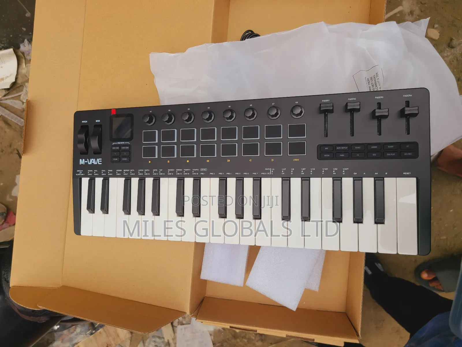 M-Rave Midi Keyboard 37keys