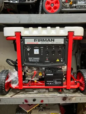 Eco Series Firman Eco12990es 10kva 100% Copper Generator [Black Red]