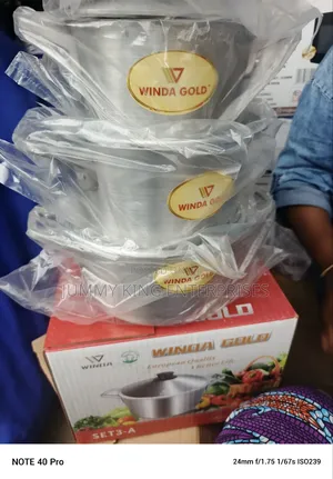 Cooking Pot Set 3 Pieces