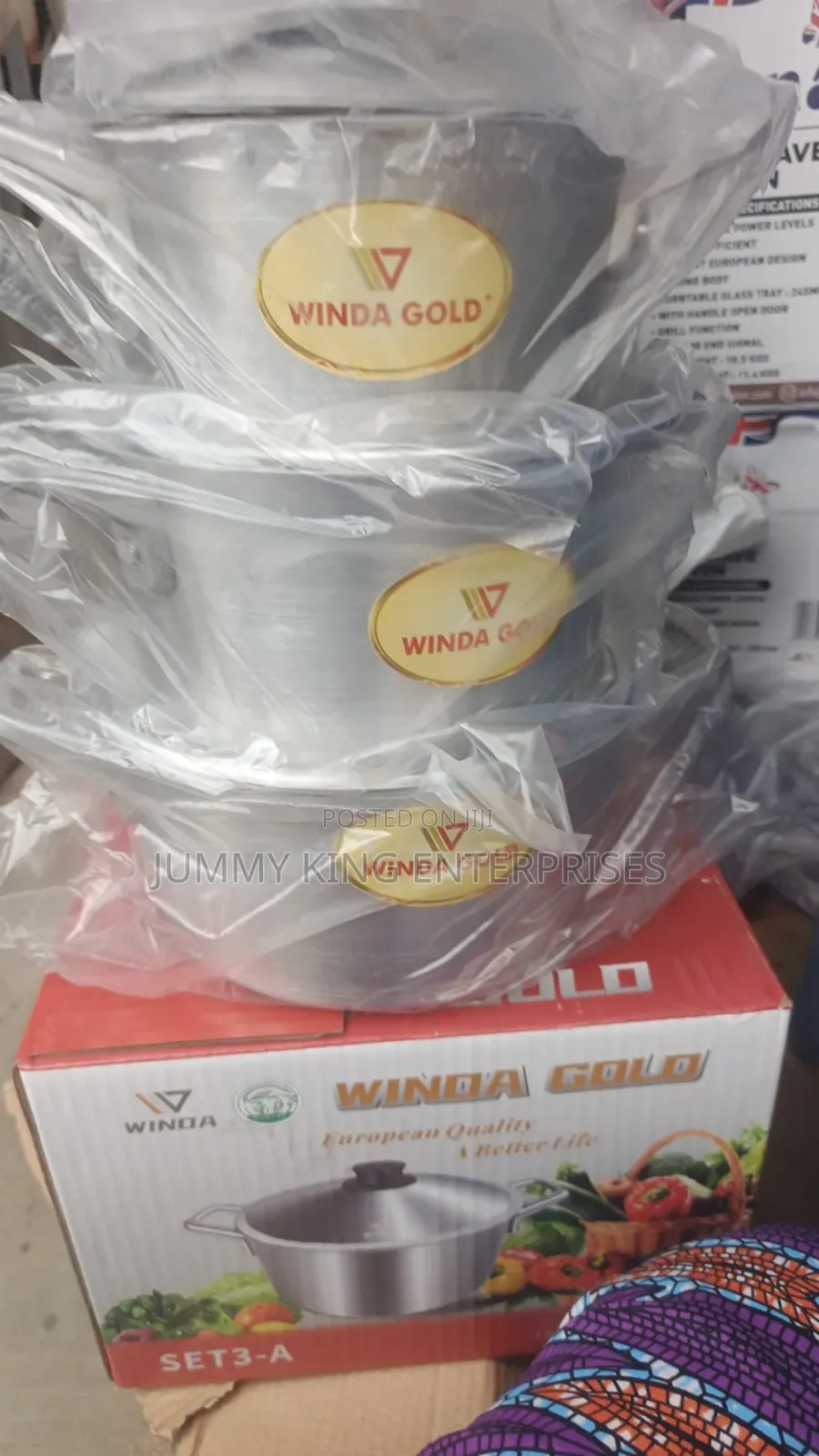 Cooking Pot Set 3 Pieces