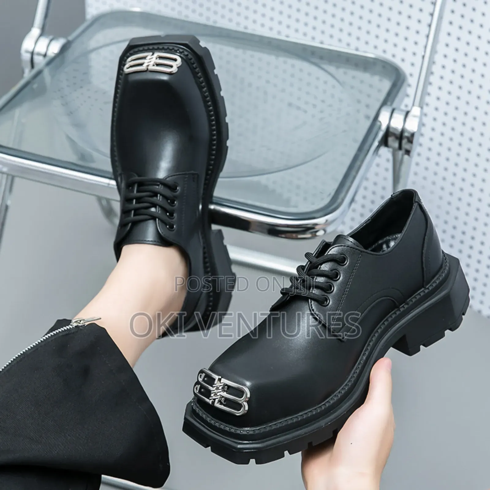 Square Toe Derbies