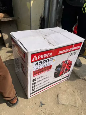 4500 Watts [4.5kva] Ipower Petrol Inverter Generator {Super Silent}