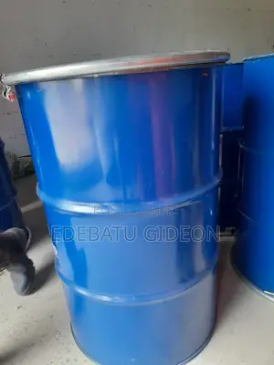 Empty Metal Drum