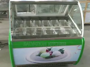 Industrial 12pan Ice Cream Chiller