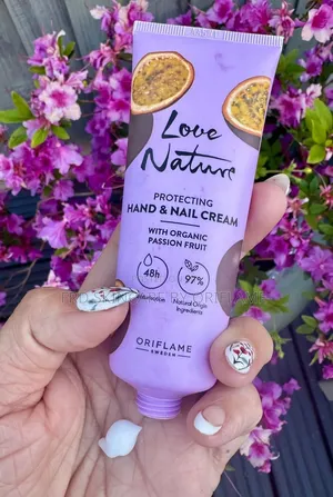Protecting Hand Nail Cream With Organic Passion