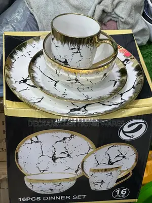 16pcs Marble Dinner Set