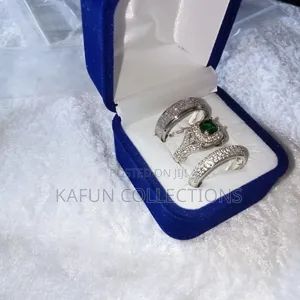 Long-lasting.Solid Zirconia. And Titanium Steel. Couples Ring Set
