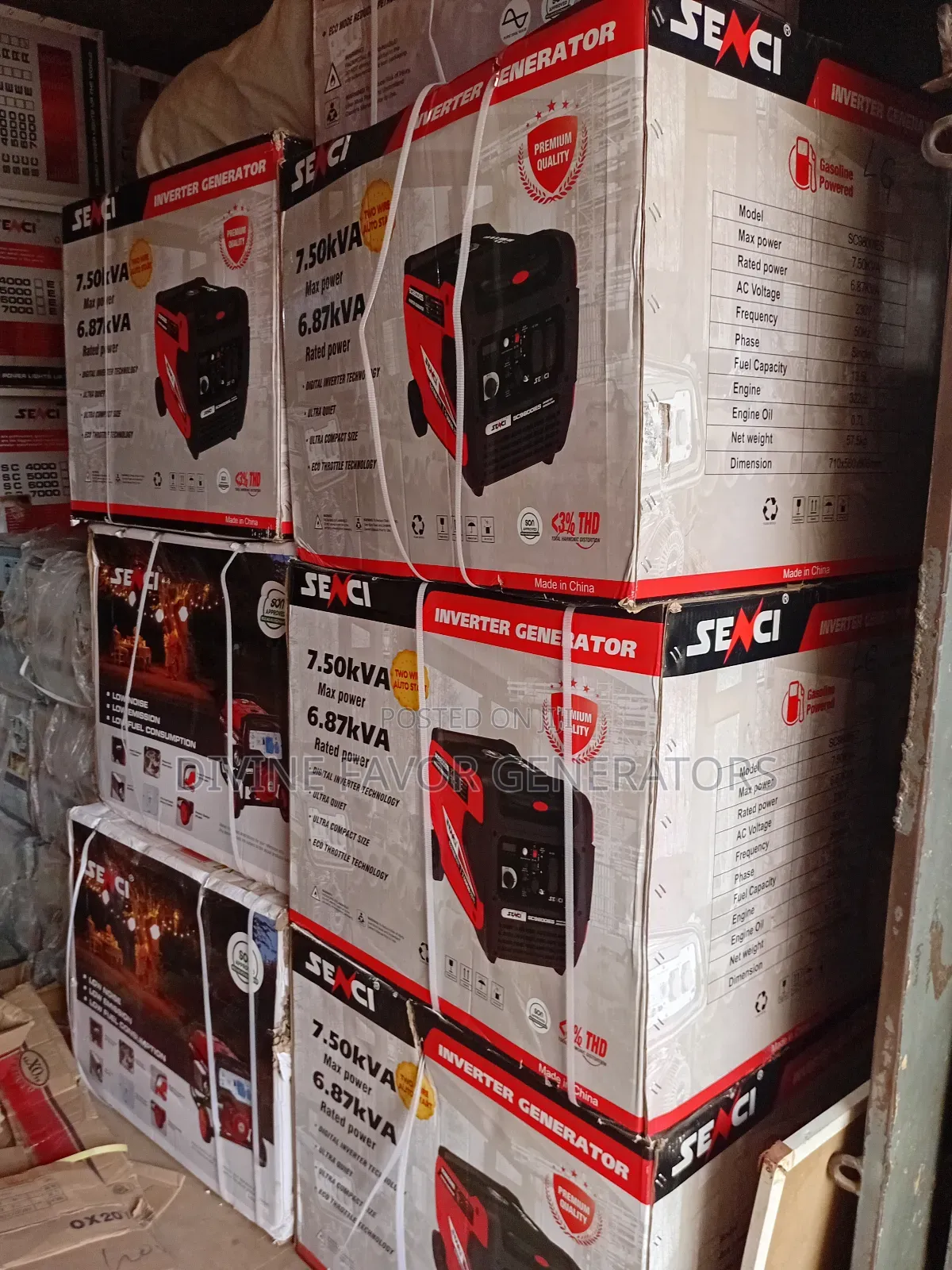 Scenci 7.5 Kva Inverter Generators