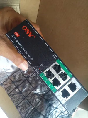 Onv Smart Poe Switch 4ports 65w H1064psd