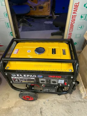 Sv6800e2 100% Copper Wire Elepaq 4.5kva Petrol Generator Set In Stock