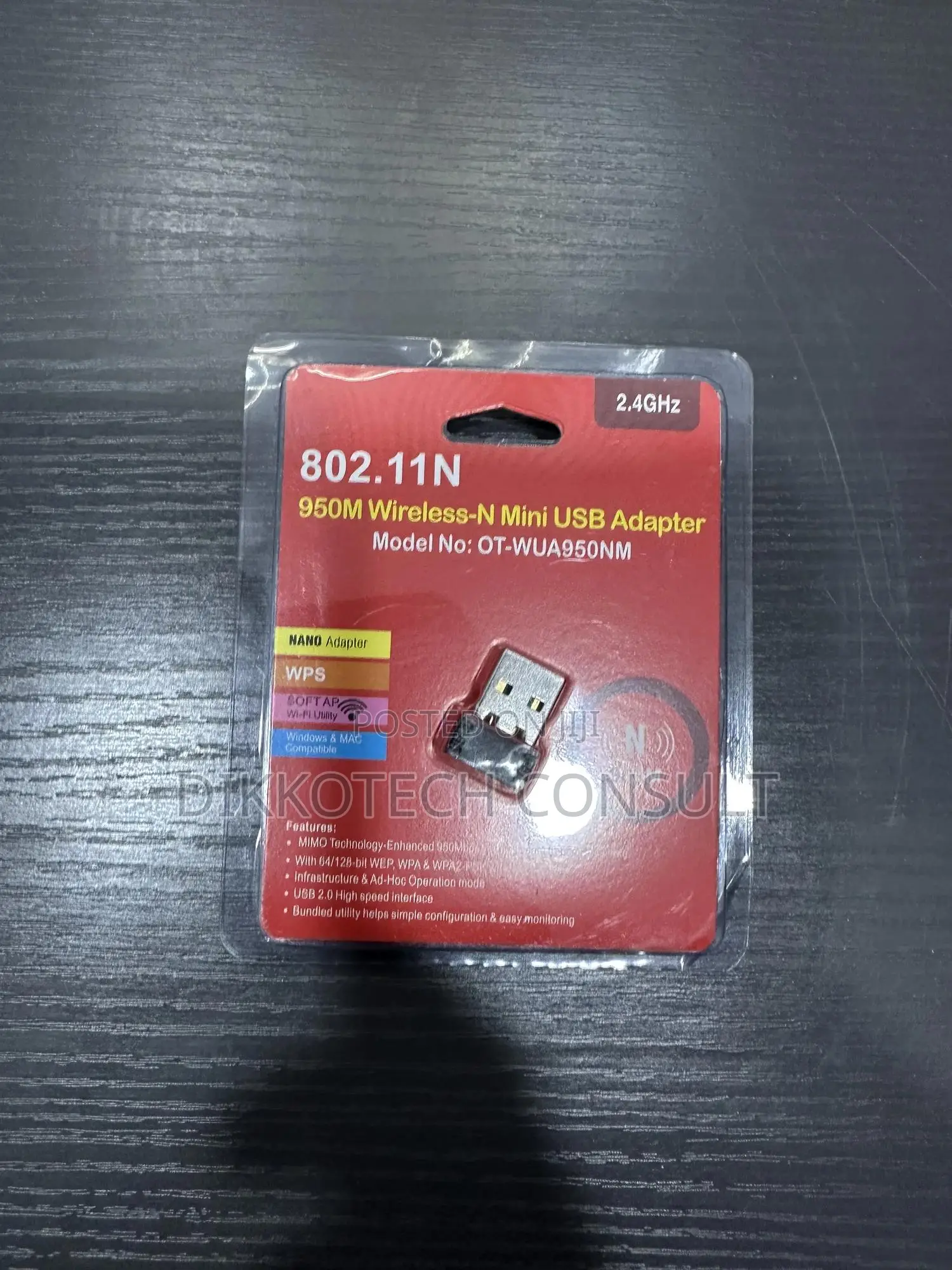 Wireless Usb Wifi Adapter (Mini)